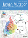 HUMAN MUTATION雜志封面